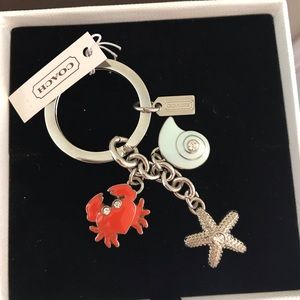 Coach Beach/Sea Theme Keychain